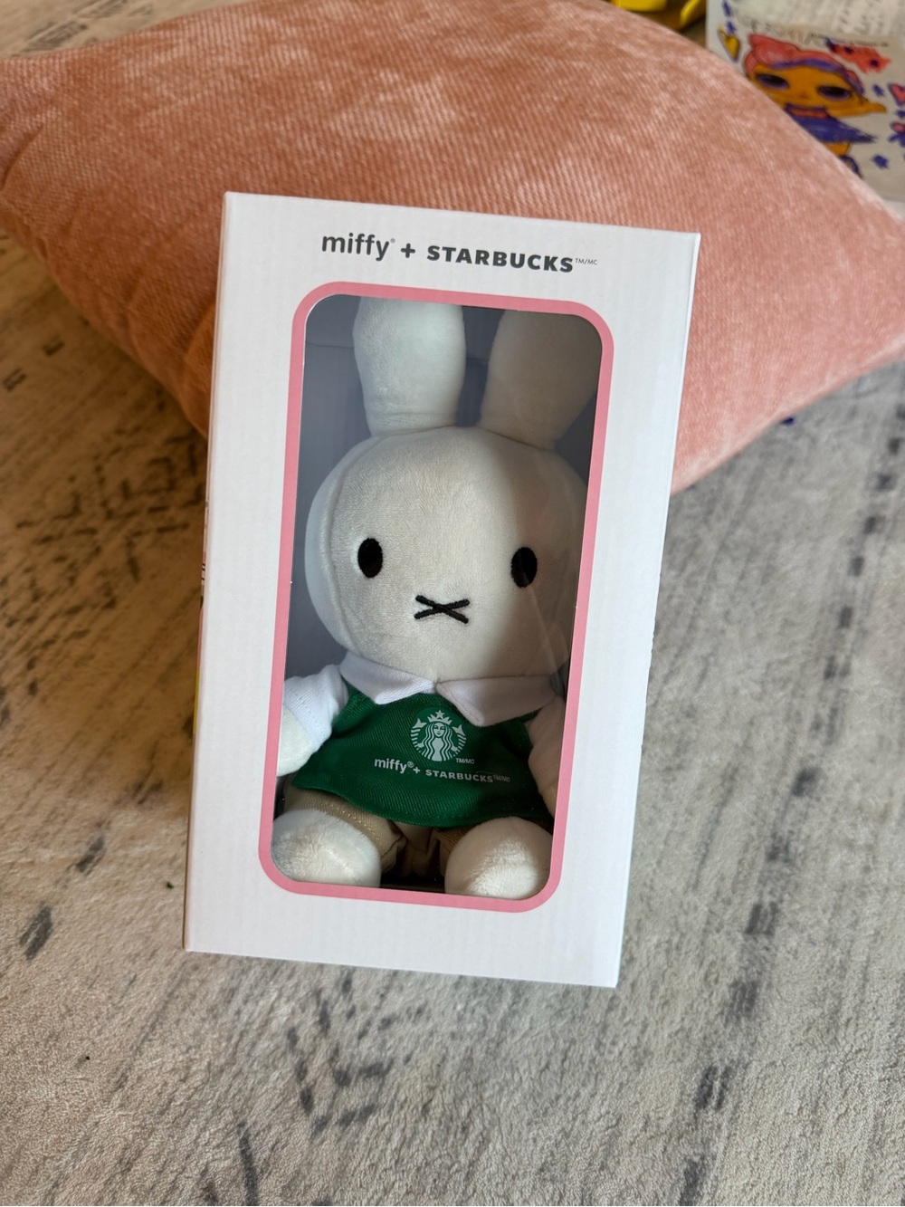 Miffy x Starbucks Plush Bunny in White and Green